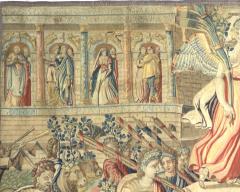 Fine Antique 16th Century French Tapestry 7 7 x 11 1  - 4241789