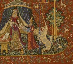 Fine Antique Belgium Chinoiserie Design Tapestry 89 x 11 0  - 4241612