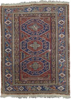 Fine Antique Caucasian Sumak Rug 6 10 x 9 5  - 4327737