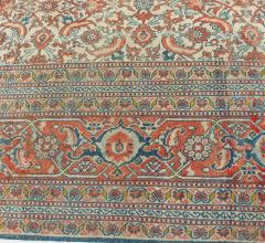 Fine Antique Indian Agra Handmade Wool Carpet - 2452750