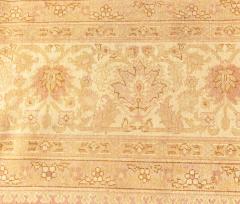Fine Antique Indian Amritsar Botanic Carpet Size Adjusted  - 2461169