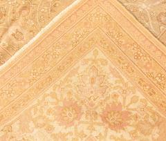 Fine Antique Indian Amritsar Botanic Carpet Size Adjusted  - 2461171