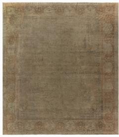 Fine Antique Indian Handmade Wool Rug - 2443571