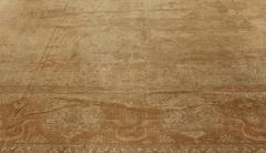 Fine Antique Indian Handmade Wool Rug - 2443576