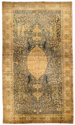 Fine Antique Indian Handmade Wool Rug - 2453032