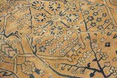 Fine Antique Kirman Botanic Handmade Wool Rug Size Adjusted  - 2461621