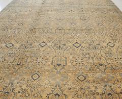 Fine Antique Kirman Botanic Handmade Wool Rug Size Adjusted  - 2461625
