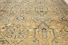 Fine Antique Kirman Botanic Handmade Wool Rug Size Adjusted  - 2461627