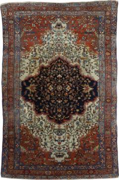 Fine Antique Persian Farahan Sarouk Rug 6 3 x 10 0  - 4318972