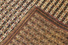 Fine Antique Persian Feraghan Handmade Wool Runner in Beige Blue Brown Red - 2454727