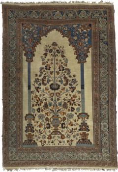 Fine Antique Persian Haji Jalili Tabriz Rug 4 6 x 6 4  - 4318971