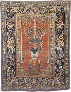 Fine Antique Persian Haji Jalili Tabriz Rug 4 x 4 x 5 x 9  - 4355842