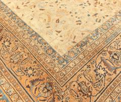 Fine Antique Persian Khorassan Botanic Handmade Wool Rug - 2445403
