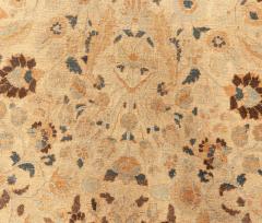 Fine Antique Persian Khorassan Botanic Handmade Wool Rug - 2445404