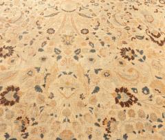 Fine Antique Persian Khorassan Botanic Handmade Wool Rug - 2445405