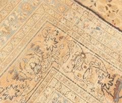 Fine Antique Persian Khorassan Botanic Handmade Wool Rug - 2445406