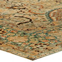 Fine Antique Persian Khorassan Handmade Wool Rug - 2454477