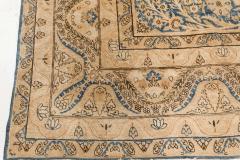 Fine Antique Persian Kirman Blue Handmade Wool Carpet - 2465116