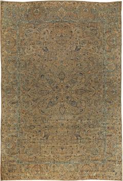 Fine Antique Persian Kirman Handmade Wool Rug - 2447639