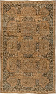 Fine Antique Persian Kirman Handmade Wool Rug - 2453471