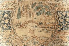 Fine Antique Persian Kirman Handmade Wool Rug - 2453473