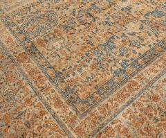 Fine Antique Persian Kirman Handmade Wool Rug - 2453541