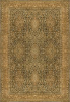 Fine Antique Persian Kirman Handmade Wool Rug - 2454665