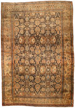 Fine Antique Persian Malayer Bold Handmade Wool Rug Size Adjusted  - 2447667