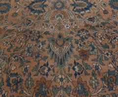 Fine Antique Persian Meshad Botanic Handmade Wool Rug - 2464751