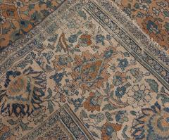 Fine Antique Persian Meshad Botanic Handmade Wool Rug - 2464755