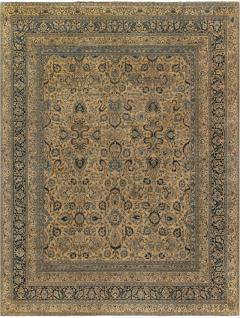 Fine Antique Persian Meshad Handmade Wool Rug - 2445374