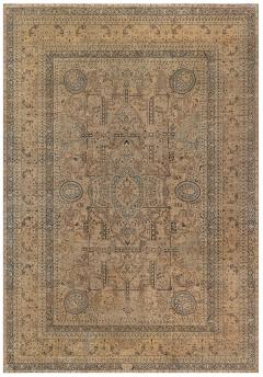 Fine Antique Persian Meshad Handmade Wool Rug - 2465168