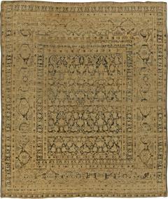Fine Antique Persian Meshad Handmade Wool Rug Size Adjusted  - 2454657
