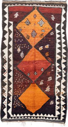 Fine Antique Persian Moroccan Rug 4 6 x 9 0  - 4297312