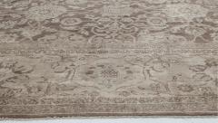 Fine Antique Persian Sultanabad Brown Handmade Wool Rug - 2454429