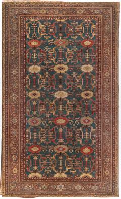 Fine Antique Persian Sultanabad Red Blue Yellow Rug - 2461895