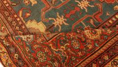 Fine Antique Persian Sultanabad Red Blue Yellow Rug - 2461897