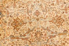 Fine Antique Persian Tabriz Botanic Design Handmade Wool Rug - 2446757
