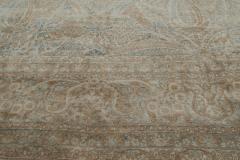 Fine Antique Persian Tabriz Botanic Handmade Wool Rug - 2447021