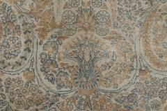 Fine Antique Persian Tabriz Botanic Handmade Wool Rug - 2447024