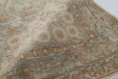 Fine Antique Persian Tabriz Botanic Handmade Wool Rug - 2447025