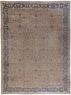 Fine Antique Persian Tabriz Handmade Wool Carpet - 2445603