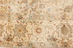 Fine Antique Persian Tabriz Handmade Wool Carpet - 2454109