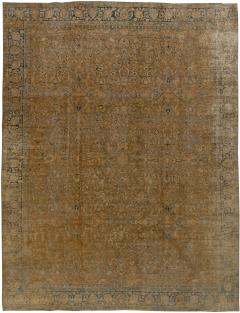 Fine Antique Persian Tabriz Handmade Wool Rug - 2445578
