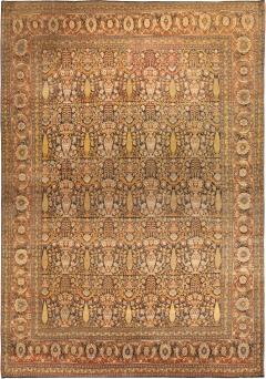 Fine Antique Persian Tabriz Handmade Wool Rug - 2447544