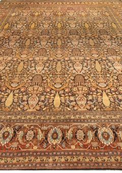 Fine Antique Persian Tabriz Handmade Wool Rug - 2447546