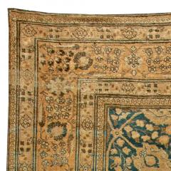 Fine Antique Persian Tabriz Handmade Wool Rug - 2447728