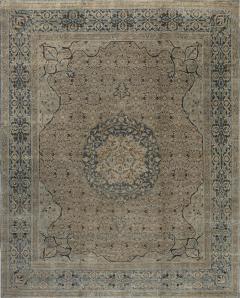 Fine Antique Persian Tabriz Handmade Wool Rug - 2453663