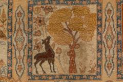 Fine Antique Persian Tabriz Handmade Wool Rug - 2454254