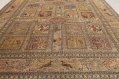Fine Antique Persian Tabriz Handmade Wool Rug - 2454255